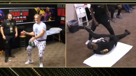 WATCH: Tyson Fury prepares for Deontay Wilder heavyweight showdown by DANCING backstage