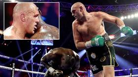 Bloody hell! Boxing fans convinced Tyson Fury LICKED Deontay Wilder’s BLOOD during brutal stoppage win in Vegas rematch (VIDEO)