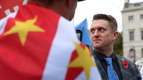 Tommy Robinson locks horns with RT’s ‘Worlds Apart’ as the British activist brings his ‘Rape of Britain’ lecture to Russia