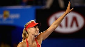 'It's lit!' Maria Sharapova shows fans how she keeps herself in shape by filming a 'sweat sesh' inside her Florida home (VIDEO)