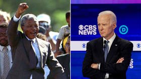 Pants on fire! Joe Biden’s campaign says he was never ‘arrested’ trying to visit Nelson Mandela