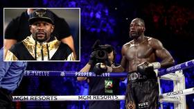 ‘I can teach him how to win’: Floyd Mayweather offers to help Deontay Wilder exact revenge in Tyson Fury trilogy fight
