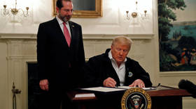 'People spend money and stay home now, I LIKE that': Trump finds coronavirus silver lining as he signs $8.3bn aid bill