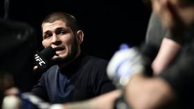 'I'd eat you in a street fight': Khabib Nurmagomedov in testy press conference exchange with 'fake Mexican' Tony Ferguson (VIDEO)