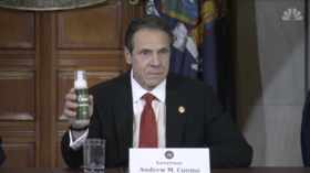 Cuomo unveils New York-made hand sanitizer...made by prison ‘slave labor’ not allowed to use it themselves
