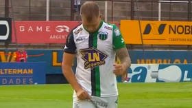 ‘Imitating circumcision’: Argentinian footballer facing jail for anti-Semitic gesture during match