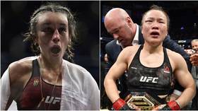 'She was crying for hours': UFC champ Zhang details hospital stay with Jedrzejczyk after slugfest left Pole with huge hematoma