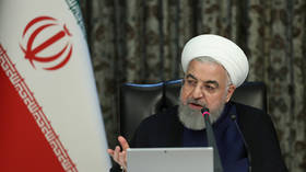 President Rouhani says about half of Iran’s state workers are staying home