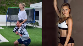 Quarantine workout: NHL star Ilya Kovalchuk shows how to train together with wife (VIDEO)