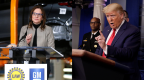 ‘Open your STUPIDLY abandoned plant’: Trump lashes out at GM & Ford over ventilator delay