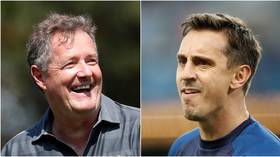 'None of this will work in reality': Piers Morgan rips into Gary Neville's plans for resumption of football season