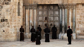 WATCH: Jerusalem’s Church of Holy Sepulchre closes for first time since BLACK DEATH
