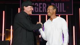 Time for a rematch? Golf ace Phil Mickelson says he's 'working on' potential head-to-head rematch with Tiger Woods