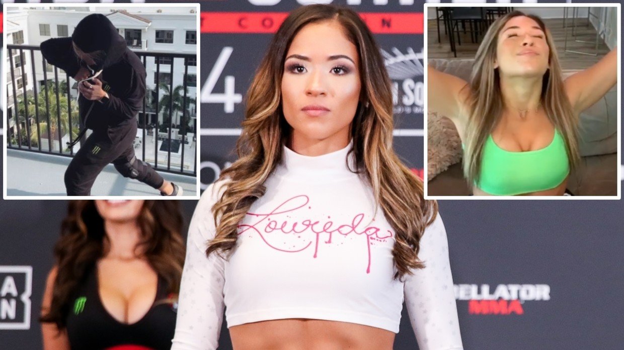 Hot work: Bellator starlet Valerie Loureda works up a sweat as she  shadowboxes on her Miami balcony (VIDEO) — RT Sport News