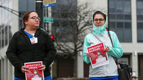 US nurses herald PROTEST over lack of safety gear putting them at risk of Covid-19