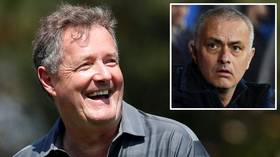 'We have found more idiots': Piers Morgan slams Jose Mourinho as Spurs boss breaks isolation rules to train with players (PHOTOS)