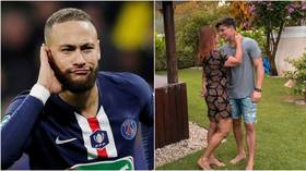 'Unexplainable': Neymar gets 22-year-old 'stepdad' as mum moves on from father with new lover who is 30 YEARS younger than her