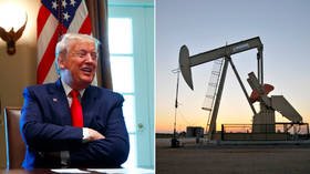 Trump says record oil production cuts will soon DOUBLE