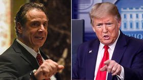 ‘That won’t happen!’ Trump & Cuomo clash over New York’s ‘independence’ post-coronavirus