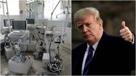 Resistance loses it as Trump offers extra US ventilators to RUSSIA to help with Covid-19