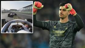 From the pitch to the pits: Thibaut Courtois swaps sports as he gets set to compete in F1 Esports Chinese Grand Prix (VIDEO)