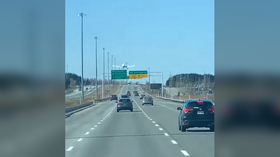 WATCH plane pull off CRAZY emergency landing on busy highway in Canada