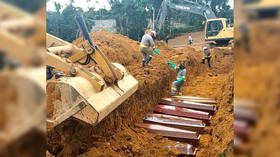 Brazilian Covid-19 victims buried in MASS GRAVES as fatalities mount (VIDEOS)