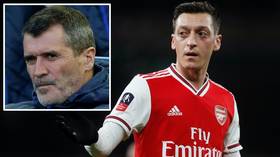 'He's getting paid £350K a week just to predict the scores': Arsenal outcast Ozil goes on tweet spree during Gunners game