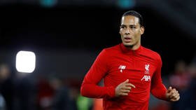 Fans spot curious 'Russian' detail as Liverpool star Van Dijk pays tribute to healthcare workers with superheroes image
