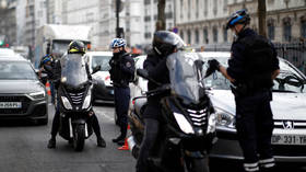 ‘Possible terrorism’: Car RAMS French motorcycle police, seriously injuring two officers