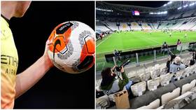 Sterilized balls & silent stadia: 10 ways football will be VERY DIFFERENT when it finally returns