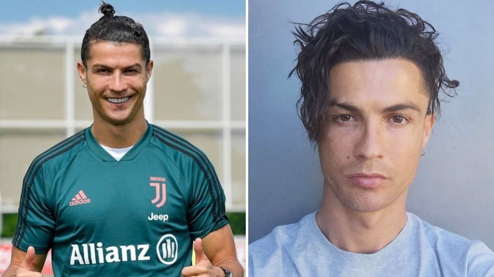 Was Cristiano Ronaldos new zigzag haircut a tribute to a childs brain  surgery scars  Daily Mail Online