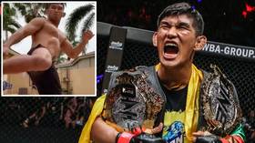 Social distancing superfight! ONE Championship MMA stars engage in wild scrap via Instagram (VIDEO)