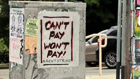 Desperate New Yorkers mark May Day with CANCEL RENT protests at governor’s office & city landmarks (VIDEOS)