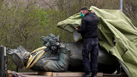 Russia waging ‘HYBRID WAR’ on Europe by protesting removal of Soviet liberator statue, claims Czech official who had it torn down