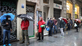 Record number of people claim unemployment benefits in Spain as coronavirus leaves millions out of work