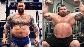 Strongman Champions League - World Record Weight for height 26 Kg