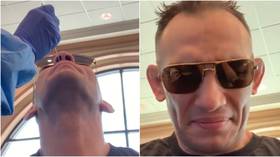 Tony Ferguson labels absent Khabib a 'b*tch' as he gets coronavirus swab on arrival for UFC 249 (VIDEO)