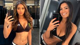 'UFC is back!' Octagon girls don their iconic outfits for Instagram to celebrate UFC's return to our screens (PHOTOS)