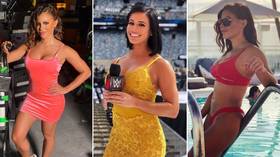 Interviewer, ESPN host, fitness freak: Meet WWE's TRIPLE THREAT Charly Caruso (PHOTOS)