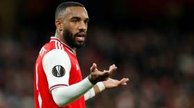 Arsenal EXASPERATED as footage emerges of striker Alexandre Lacazette appearing to inhale 'HIPPY CRACK' from balloon AGAIN (VIDEO)