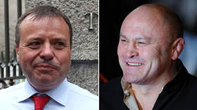 Ding! Ding! Round 1: Ex-England rugby star challenges Arron Banks to boxing match to settle Twitter spat