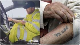 ‘Going to hell for laughing’: British man’s TikTok video about Holocaust victims’ tattoos makes jaws drop