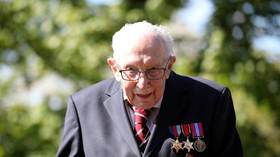 ‘I hope she’s not very heavy handed with the sword’: 100yo British veteran Cpt. Tom Moore on upcoming knighting by the Queen