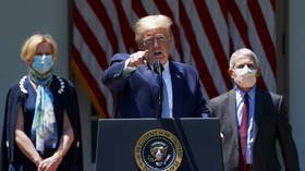 'It all comes from the top': Trump unloads on Beijing in fiery coronavirus rant, alleging 'propaganda attack' on US & EU