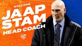 MLS team Cincinnati mocked with barrage of bald memes as they announce new manager Jaap Stam by posting photo of WRONG PERSON