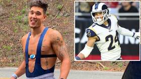 Feel the burn: NFL player Taylor Rapp burns 10,000 CALORIES in a SINGLE DAY in social media challenge