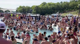 ‘It destroys my argument’: Even Fox News is triggered by the lack of social distancing at Ozarks bash amid Covid-19 pandemic