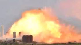 SpaceX Starship SN4 prototype explodes after engine test in Texas (VIDEO) 