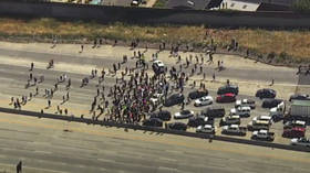 WATCH protesters SHUT DOWN San Jose freeway as George Floyd rallies sweep the country (PHOTOS, VIDEOS)